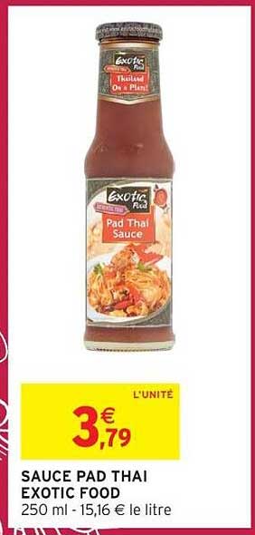 SAUCE PAD THAI EXOTIC FOOD