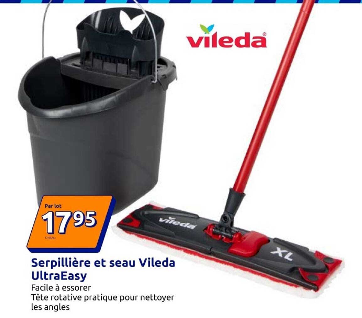Serpillière et seau Vileda UltraEasy