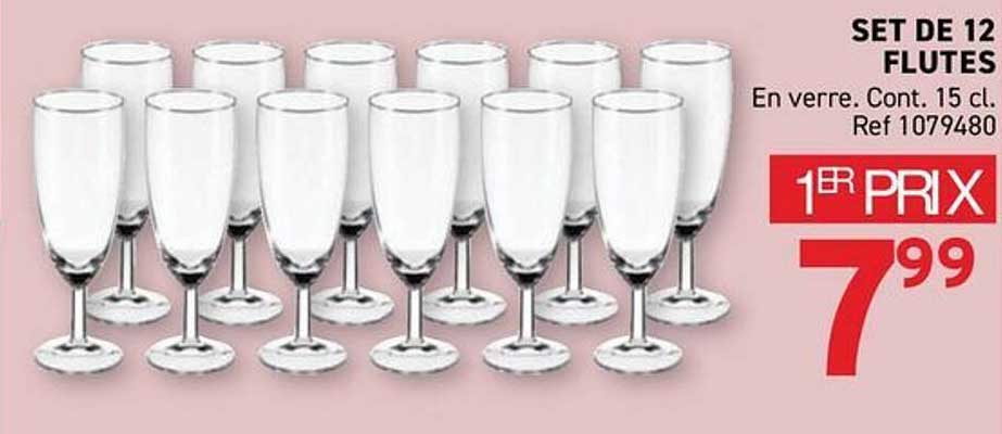SET DE 12 FLUTES