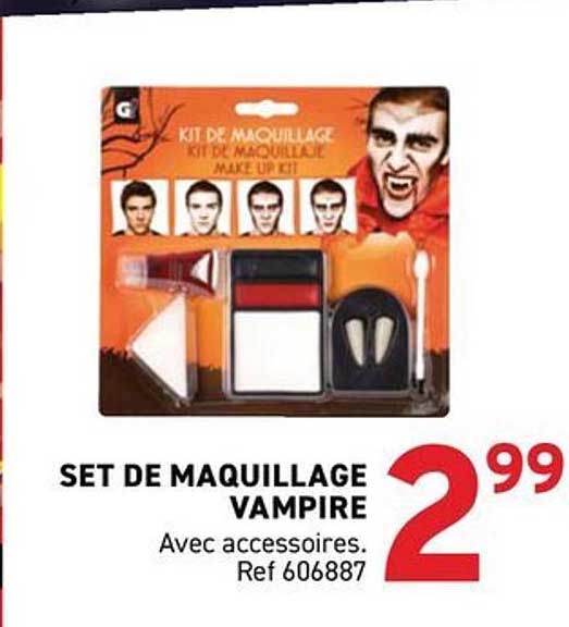 SET DE MAQUILLAGE VAMPIRE