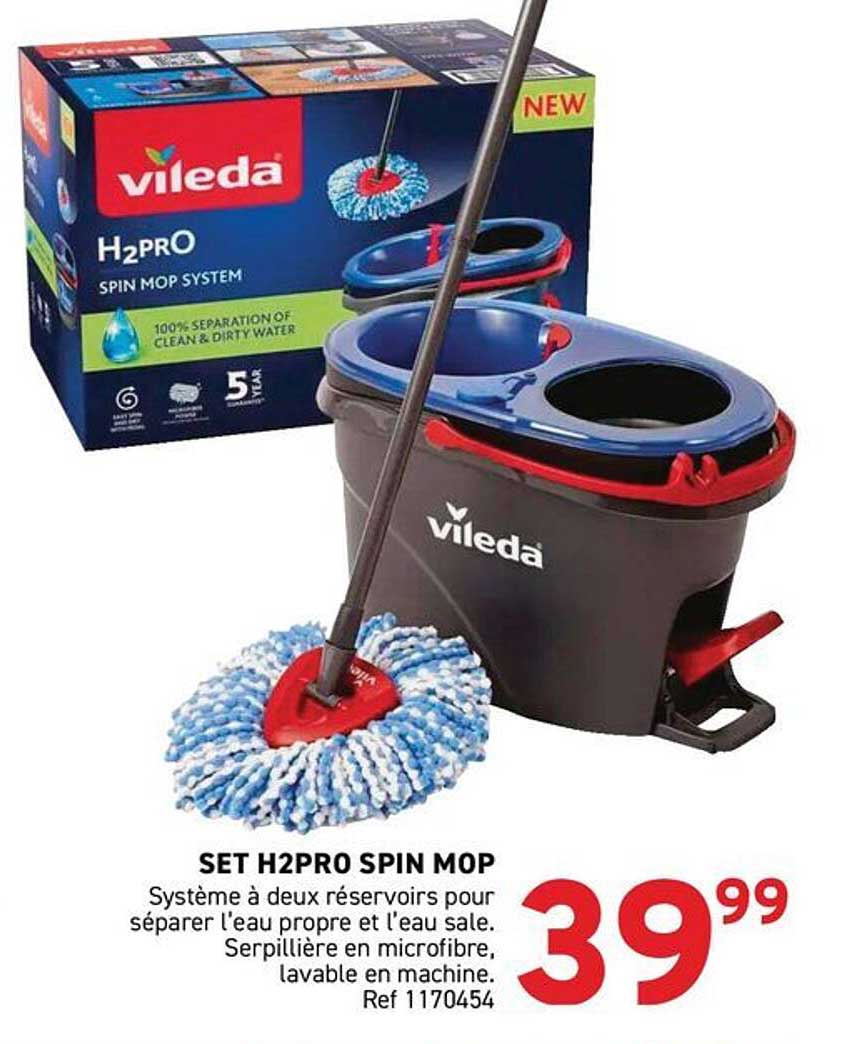 SET H2PRO SPIN MOP