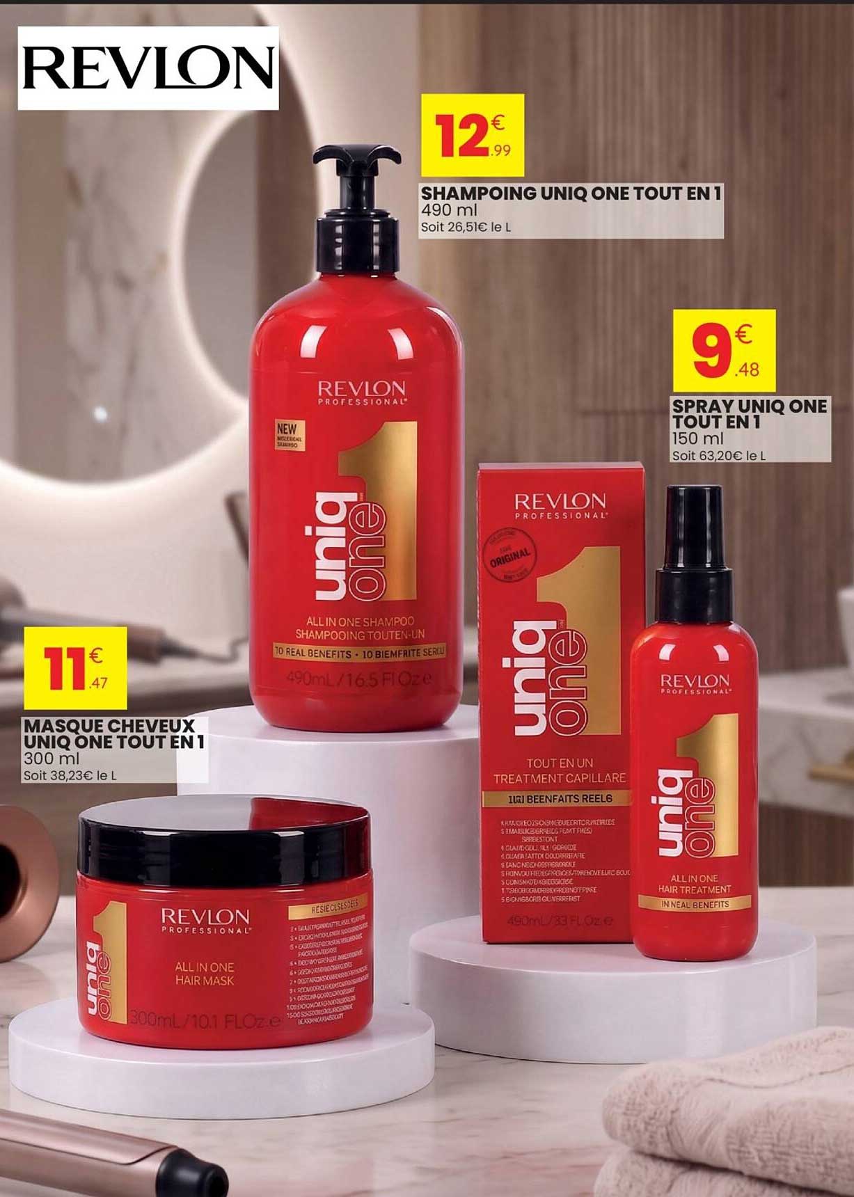 SHAMPOING UNIQ ONE TOUT EN 1