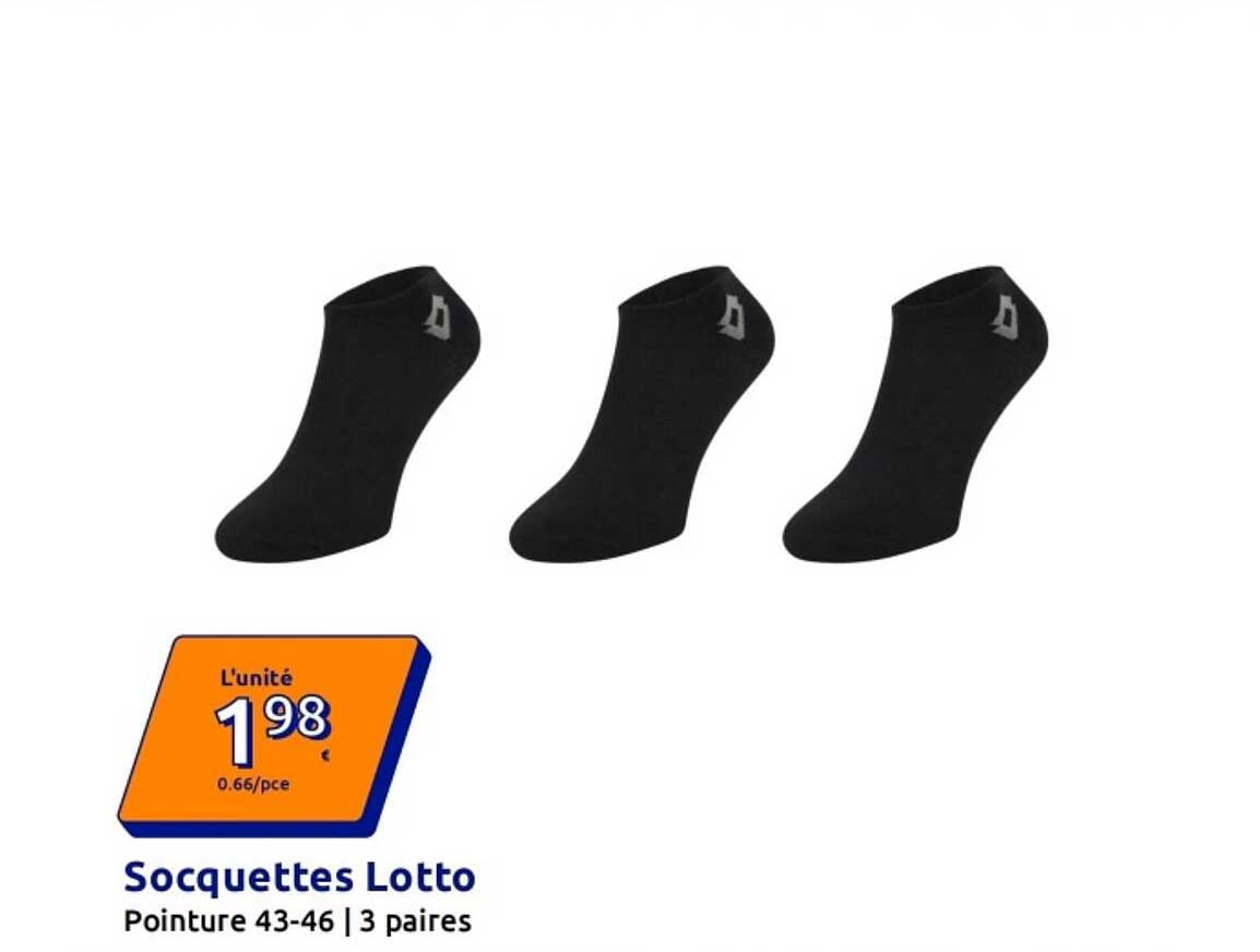 Socquettes Lotto