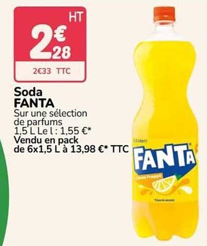 Soda FANTA