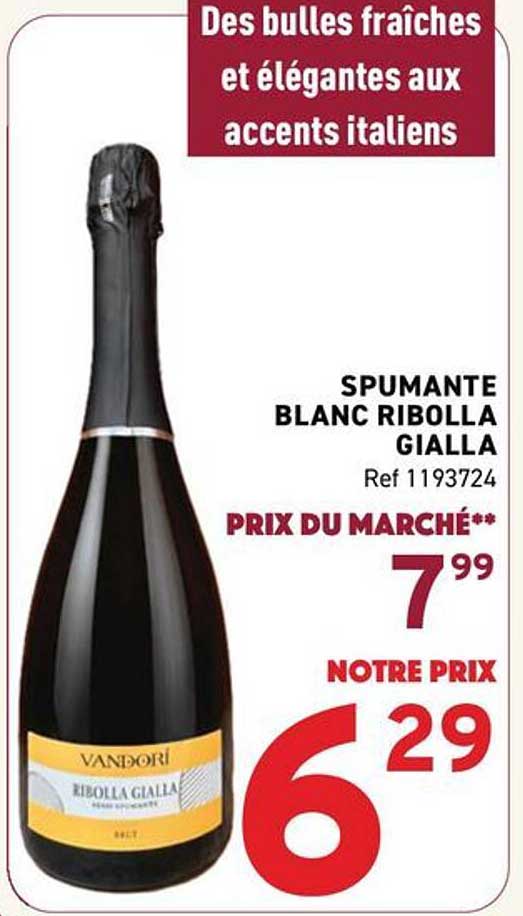 SPUMANTE BLANC RIBOLLA GIALLA