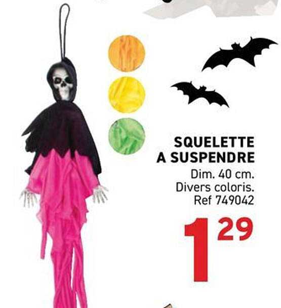 SQUELETTE A SUSPENDRE