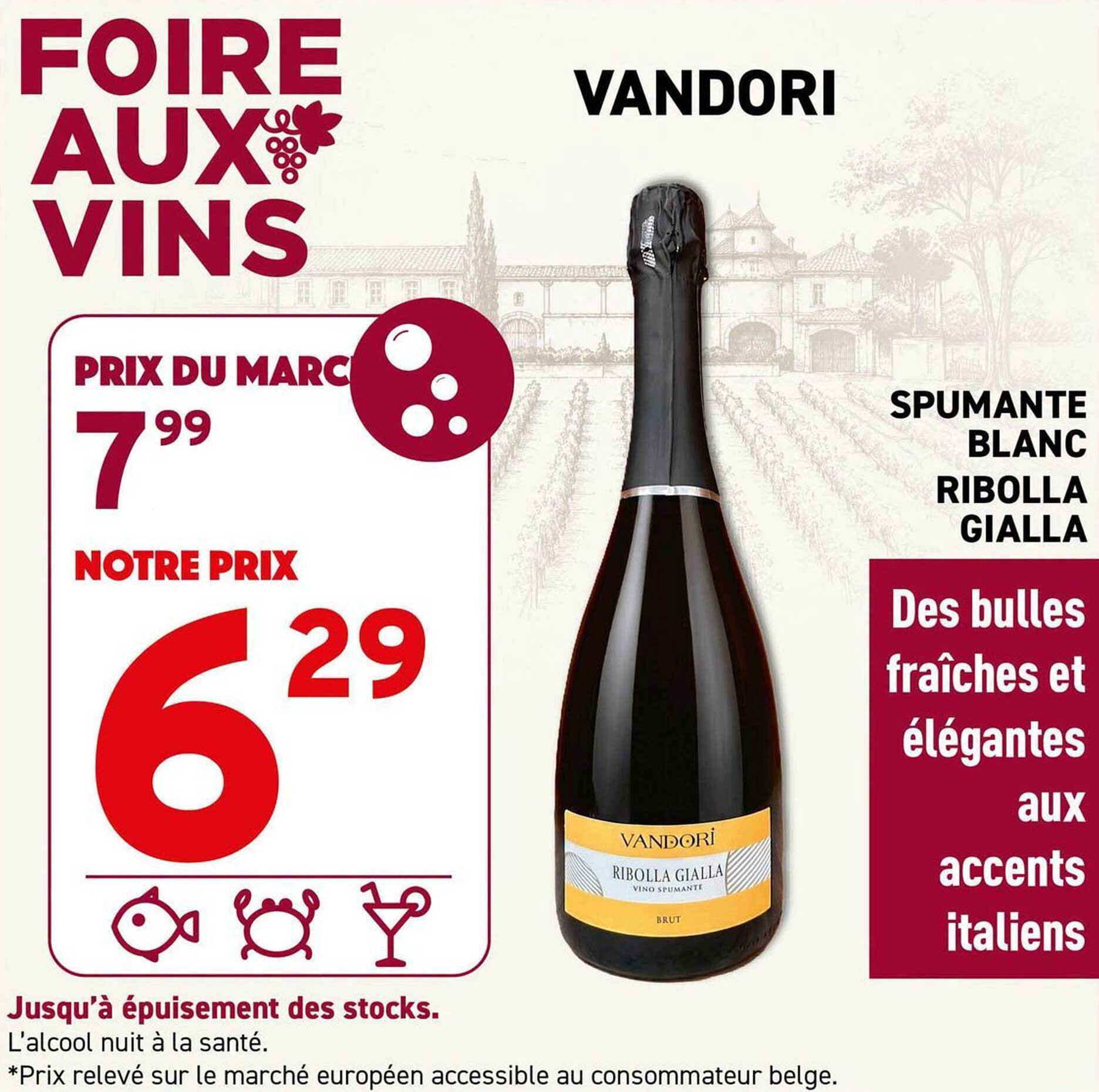 VANDORI SPUMANTE BLANC RIBOLLA GIALLA
