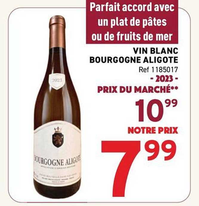 VIN BLANC BOURGOGNE ALIGOTE