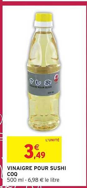 VINAIGRE POUR SUSHI COQ
