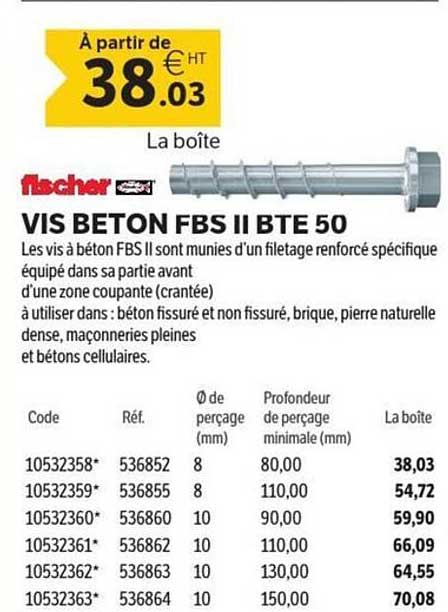 VIS BETON FBS II BTE 50