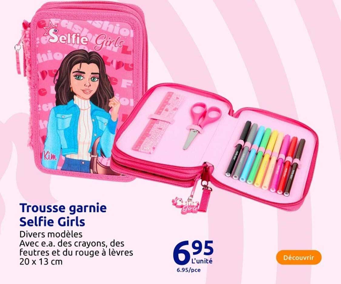 Trousse garnie Selfie Girls