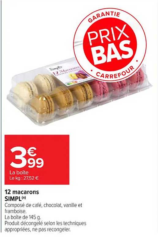 12 macarons SIMPL(n)