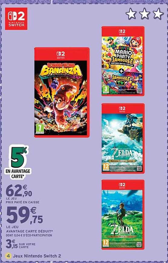 5% en avantage carte