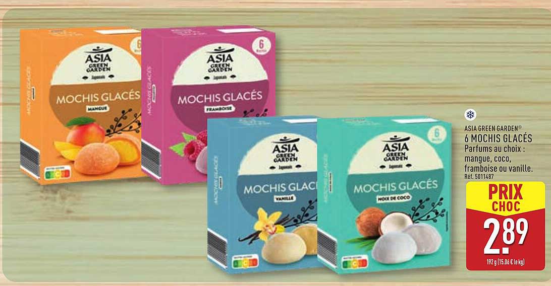 6 MOCHIS GLACÉS