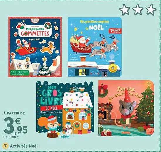 À partir de 3,95€ le livre