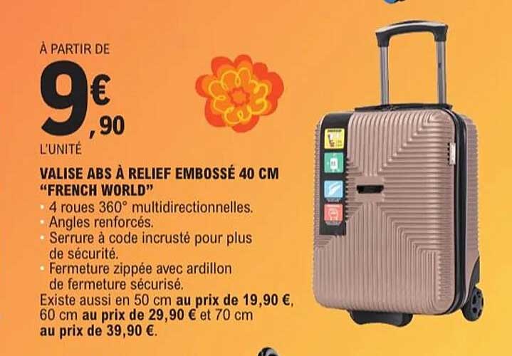 À PARTIR DE 9€90 L’UNITÉ
