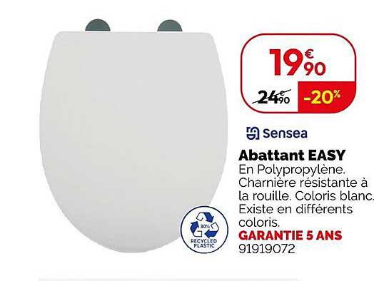 Abattant EASY