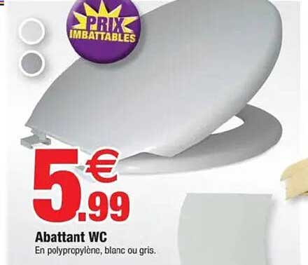 Abattant WC