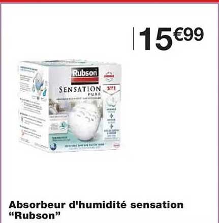 Absorbeur d'humidité sensation "Rubson"