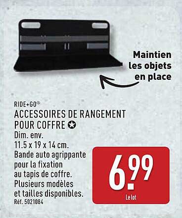 ACCESSOIRES DE RANGEMENT POUR COFFRE