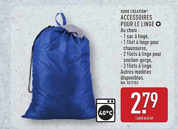 ACCESSOIRES POUR LE LINGE