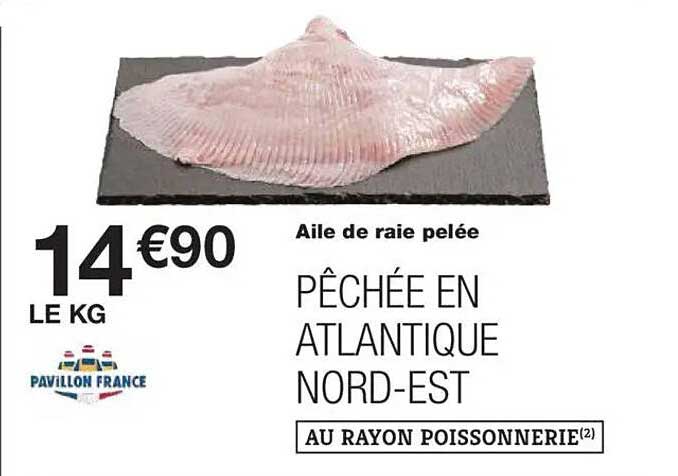Aile de raie pelée