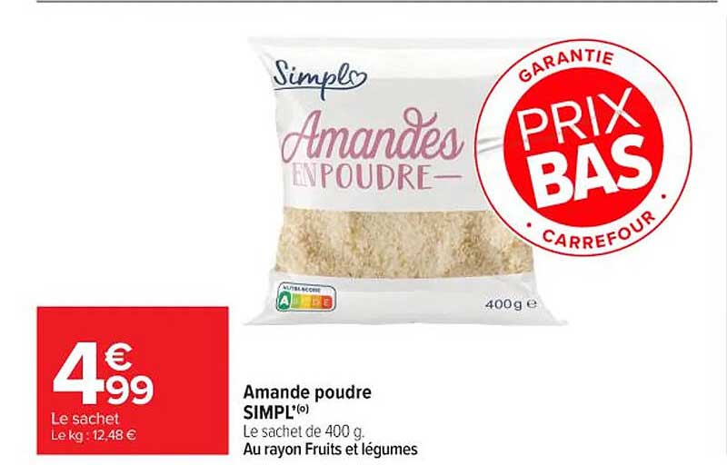 Amande poudre SIMPL®