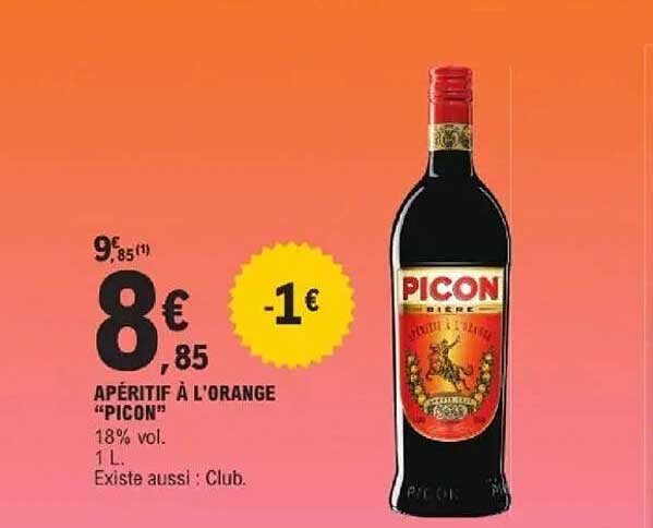 APÉRITIF À L'ORANGE "PICON"