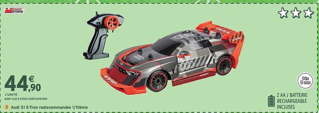 Audi S1 E-Tron radiocommandée 1/10ème