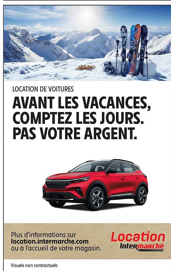 AVANT LES VACANCES, COMPTEZ LES JOURS. PAS VOTRE ARGENT.