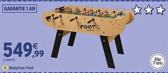 Babyfoot Foot