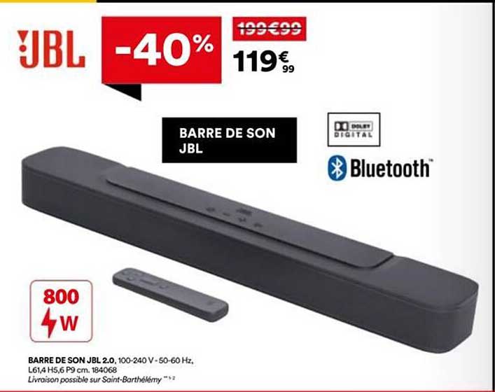 BARRE DE SON JBL