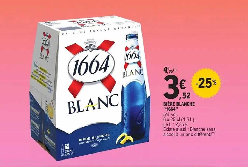 Bière Blanche "1664"