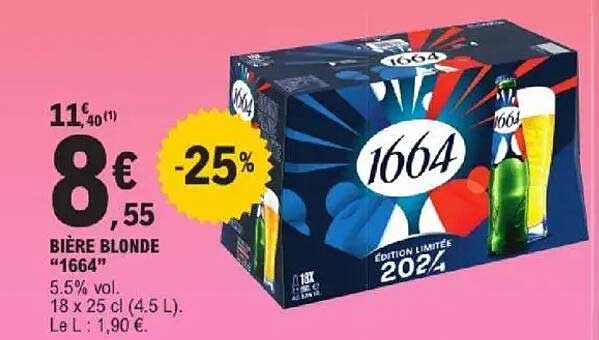 BIÈRE BLONDE “1664”