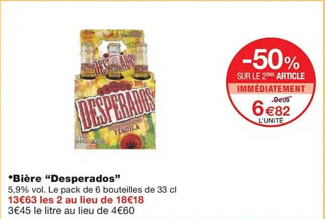 Bière “Desperados”