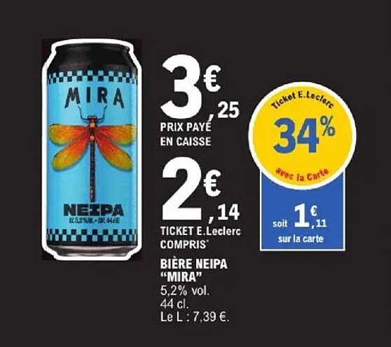 BIÈRE NEIPA “MIRA”