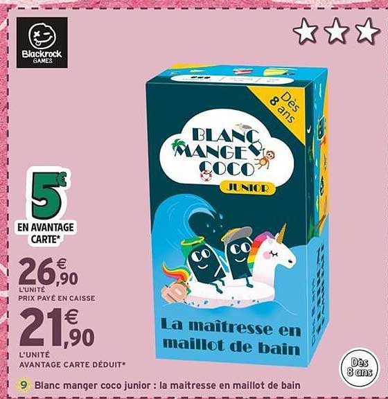 Blanc Manger Coco Junior : La maîtresse en maillot de bain