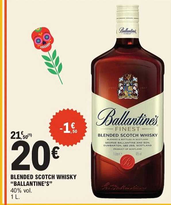 BLENDED SCOTCH WHISKY "BALLANTINE'S"
