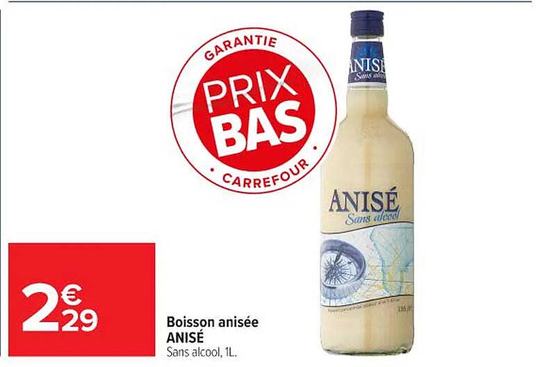 Boisson anisée ANISÉ