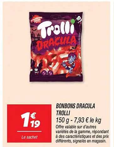 BONBONS DRACULA TROLLI