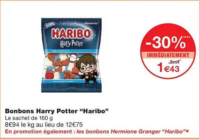 Bonbons Harry Potter “Haribo”