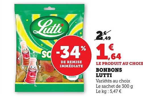BONBONS LUTTI