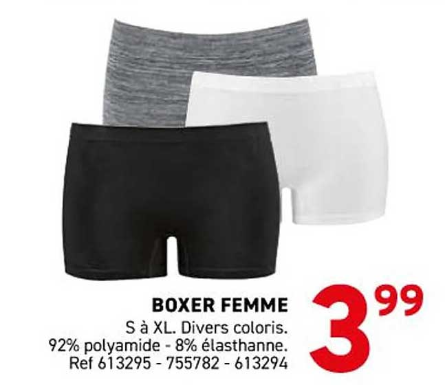 BOXER FEMME