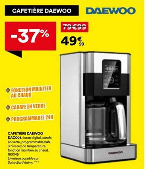 Cafetière Daewoo DAC001