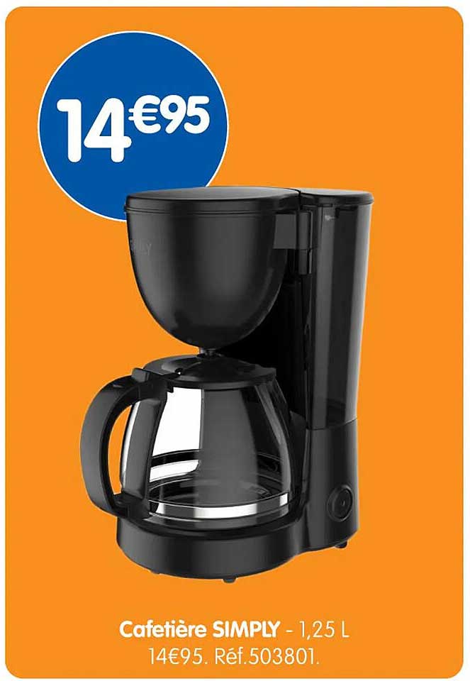 Cafetière SIMPLY - 1,25 L