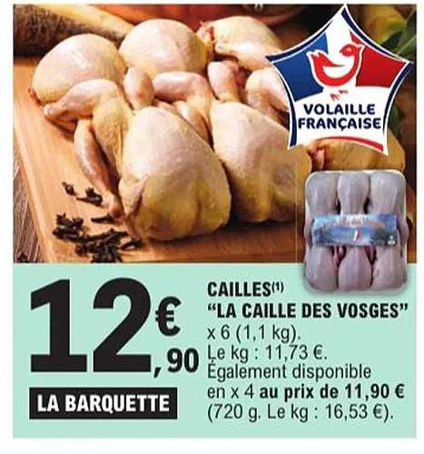 Caille "La Caille des Vosges"