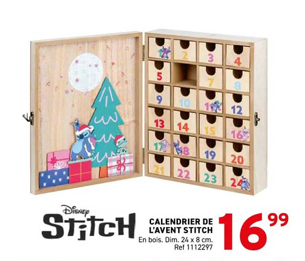 CALENDRIER DE L'AVENT STITCH