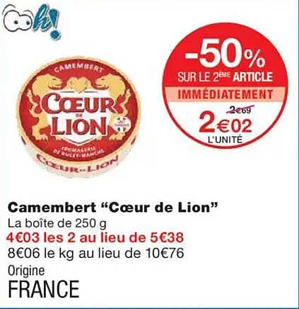 Camembert “Cœur de Lion”