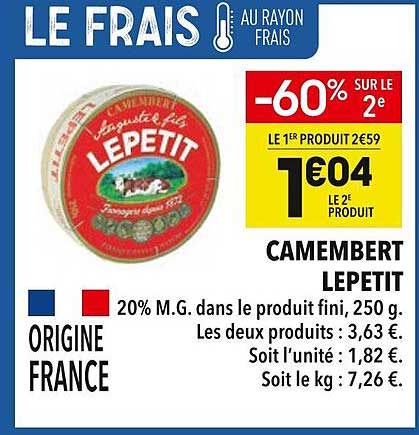 CAMEMBERT LEPETIT