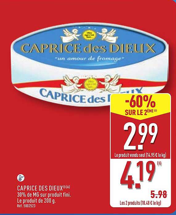 CAPRICE DES DIEUX